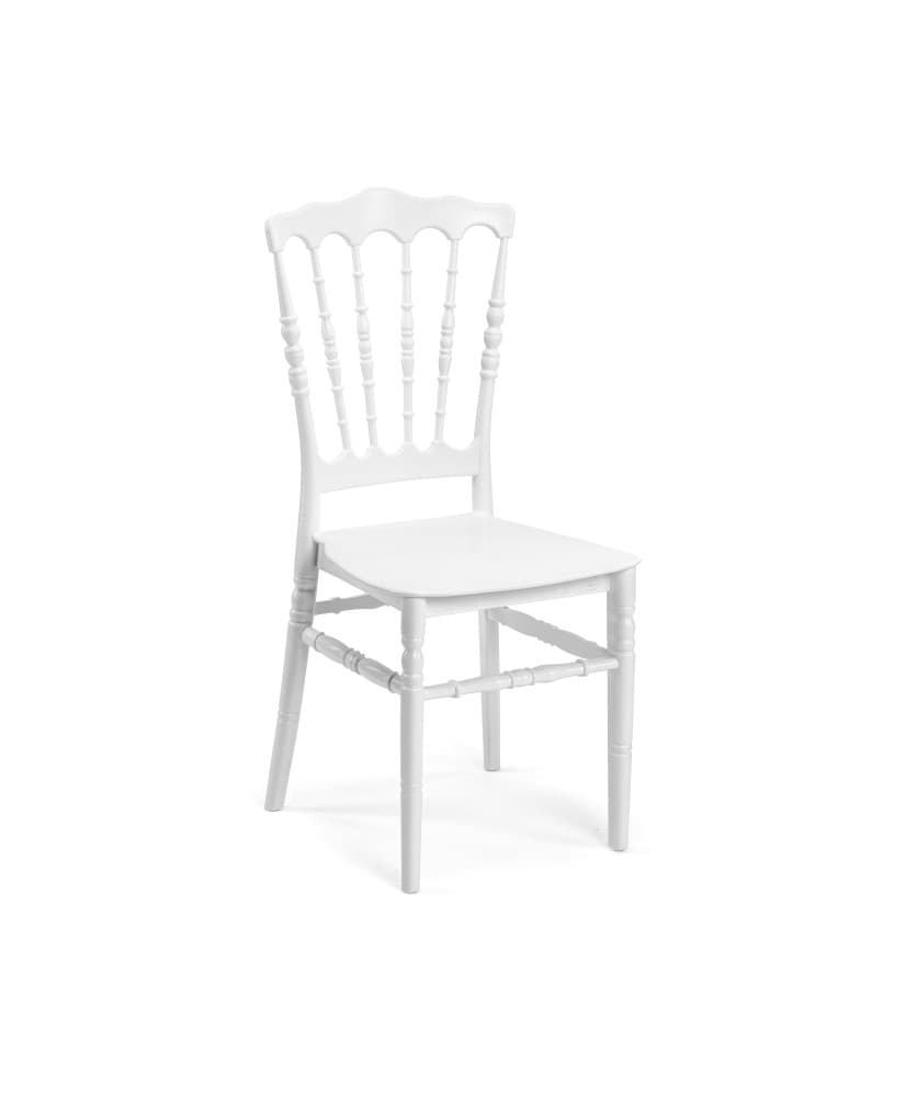 White Napoleon Chair rental for events in Accra, Ghana - chairs category
